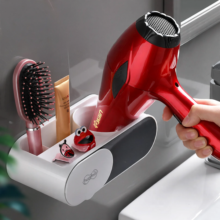 Hair Dryer Wall Holder, No Drilling