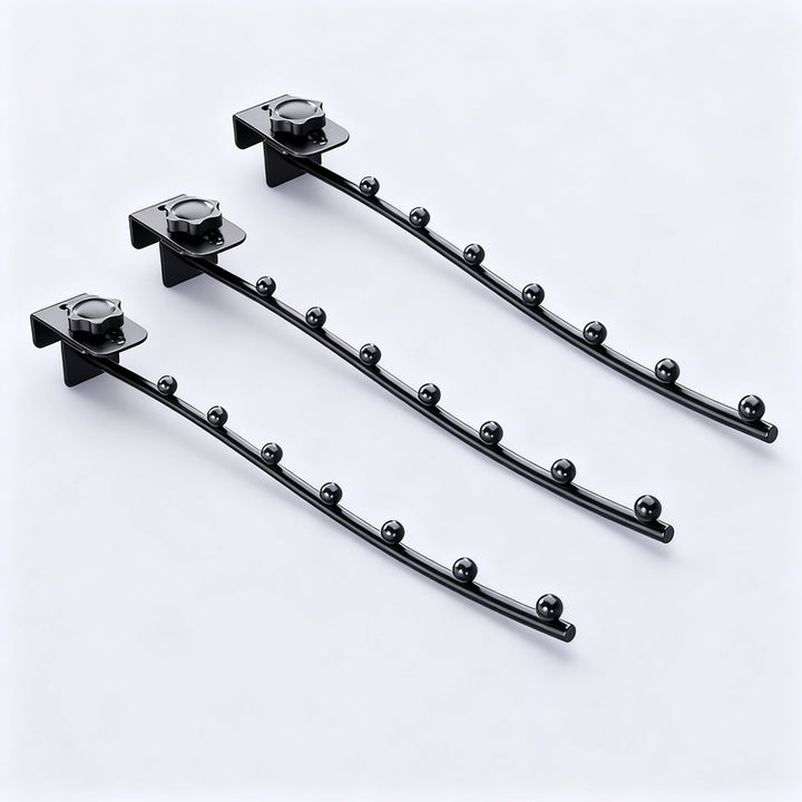 Wall hooks for clothing, stainless steel, multiple