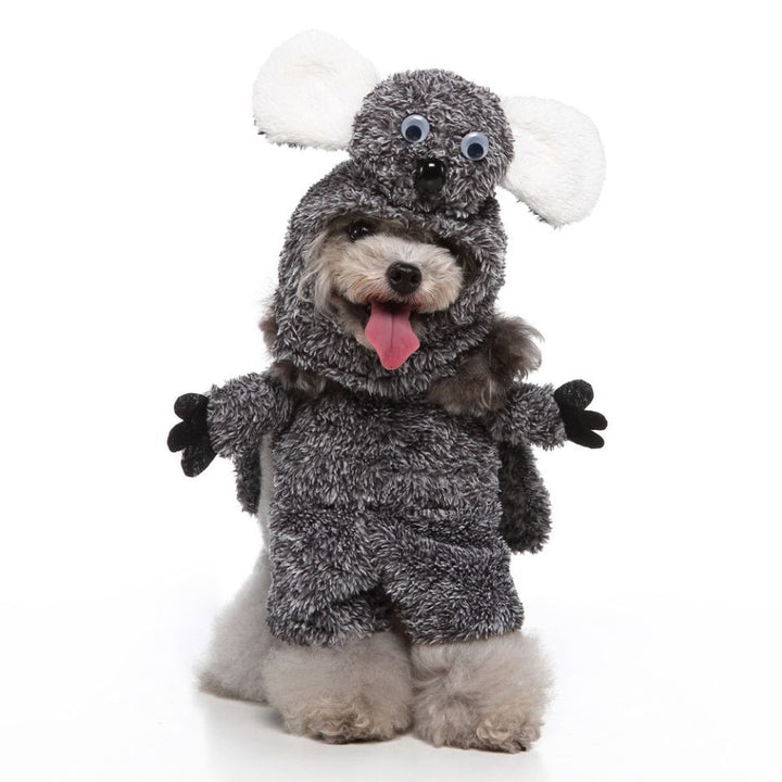 Dog clothing with costume design, polyester