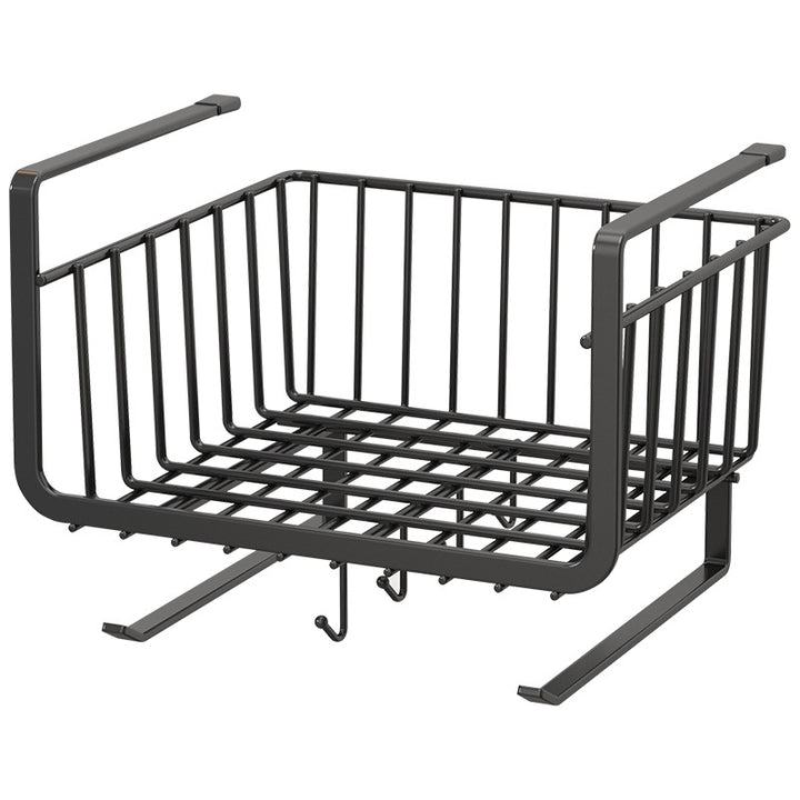 Wall-mounted kitchen shelf made of carbon steel