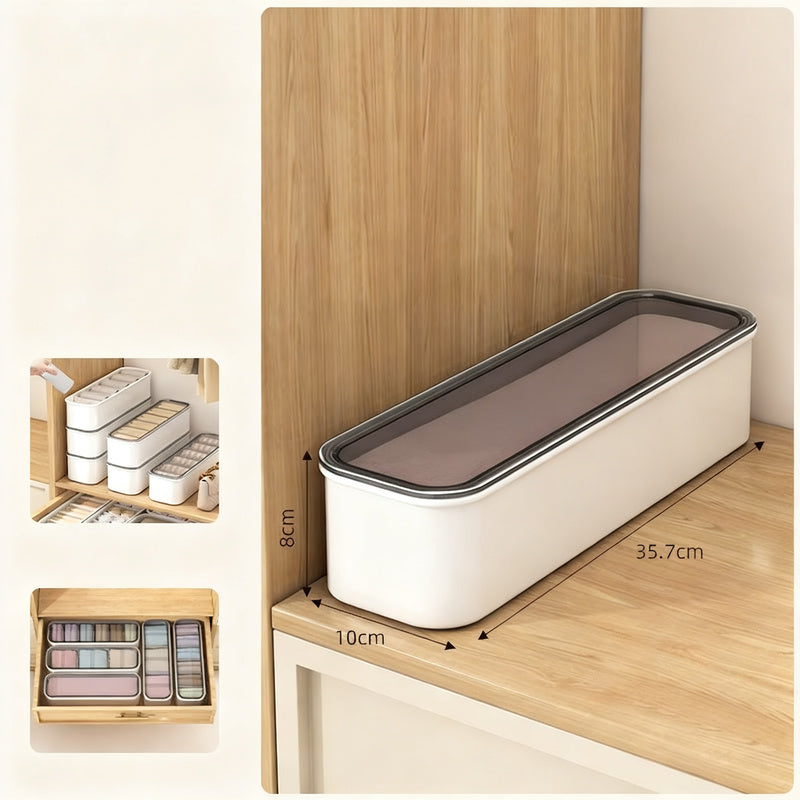 Storage box for underwear and socks, PP