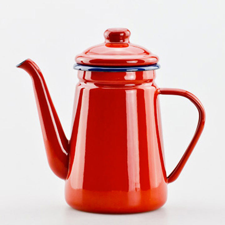 Enamel kettle, 1.1 L, for all stove types