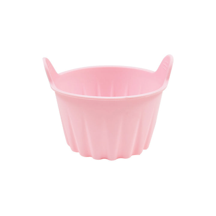 Silicone egg cups, round, 9×9×7 cm