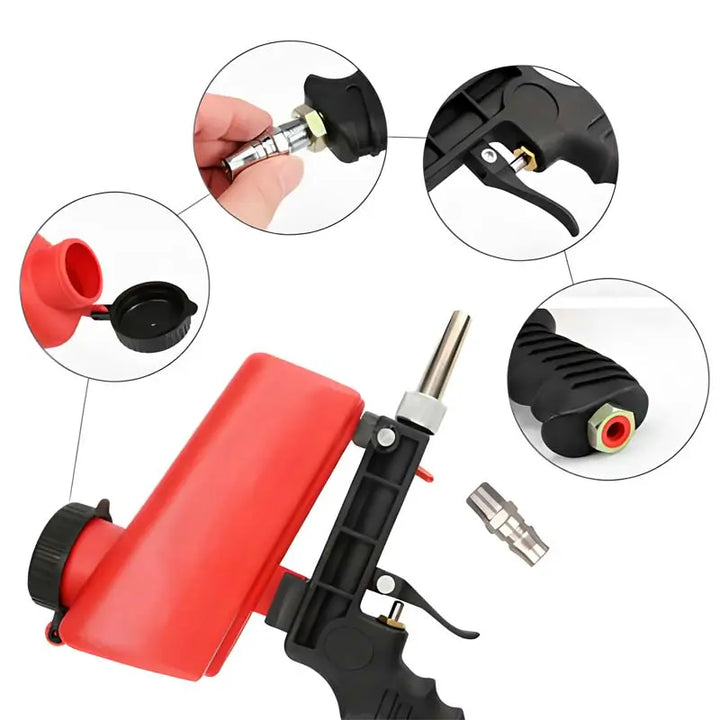 Multi-purpose sandblasting gun | Stornfield