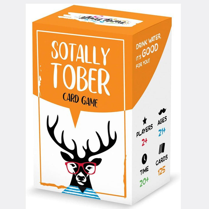 Drinking game card set, paper, from 14 years
