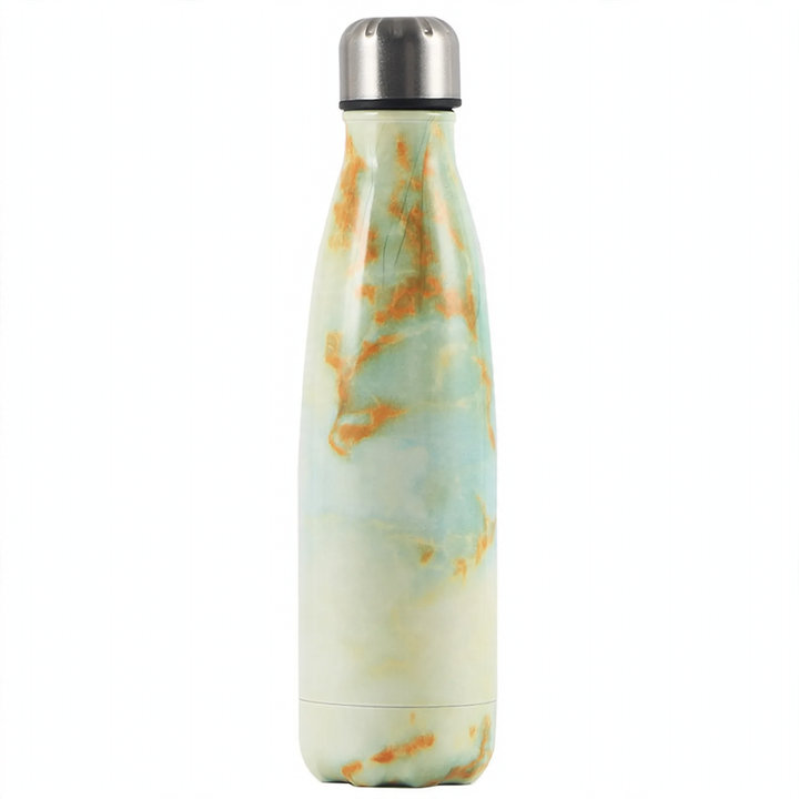Insulated stainless steel drinking bottle, 500 ml