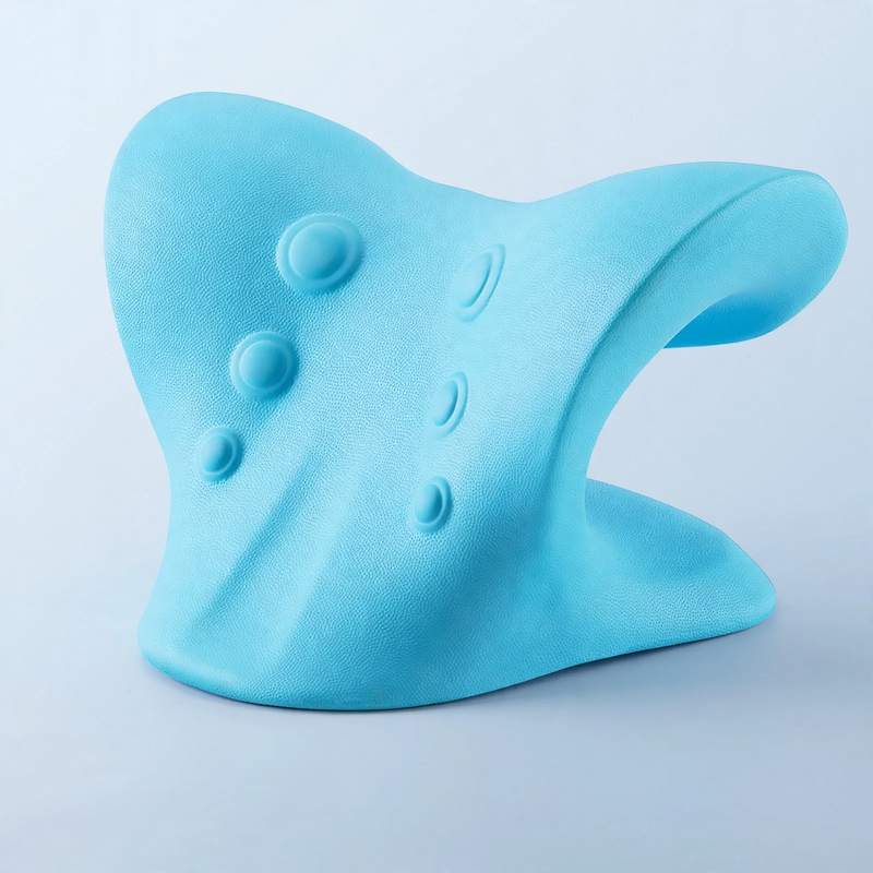 Neck massage pillow with air pressure kneading massage