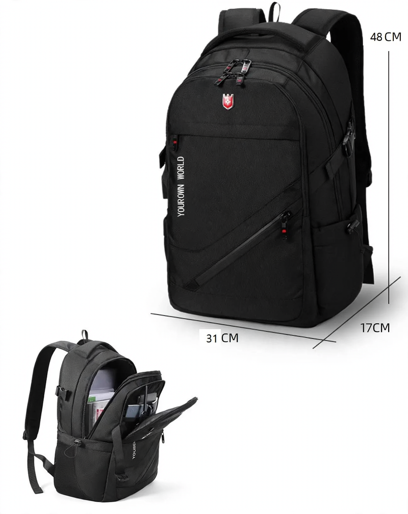 Backpack with laptop compartment, 15 inch
