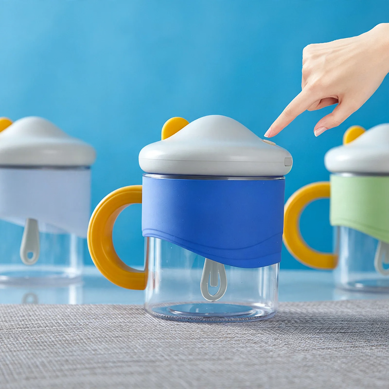 Electric shaker cup mushroom shape, 301–400 ml