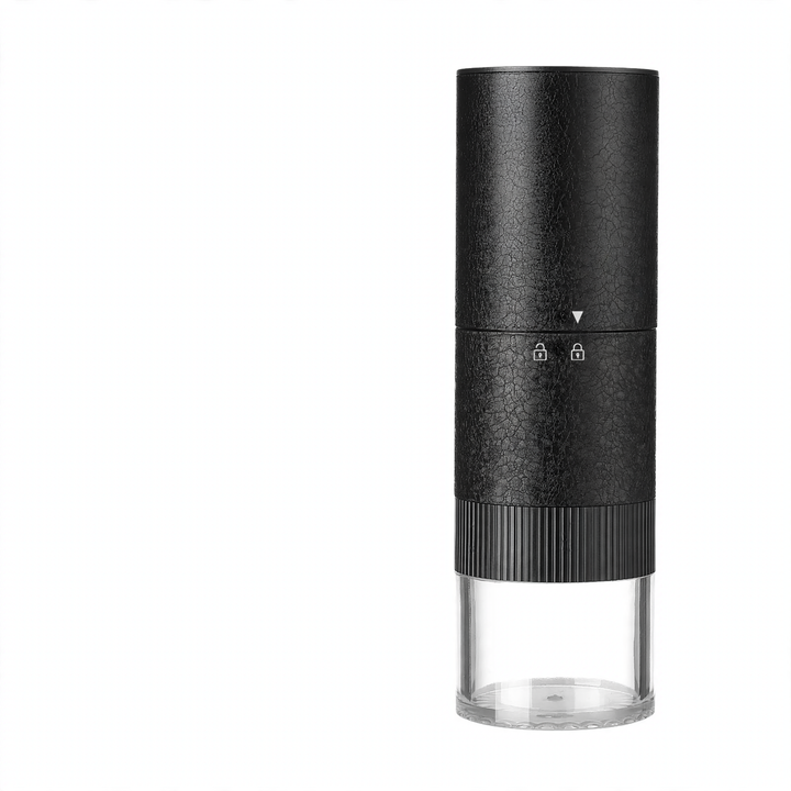 Electric coffee grinder with steel grinding mechanism