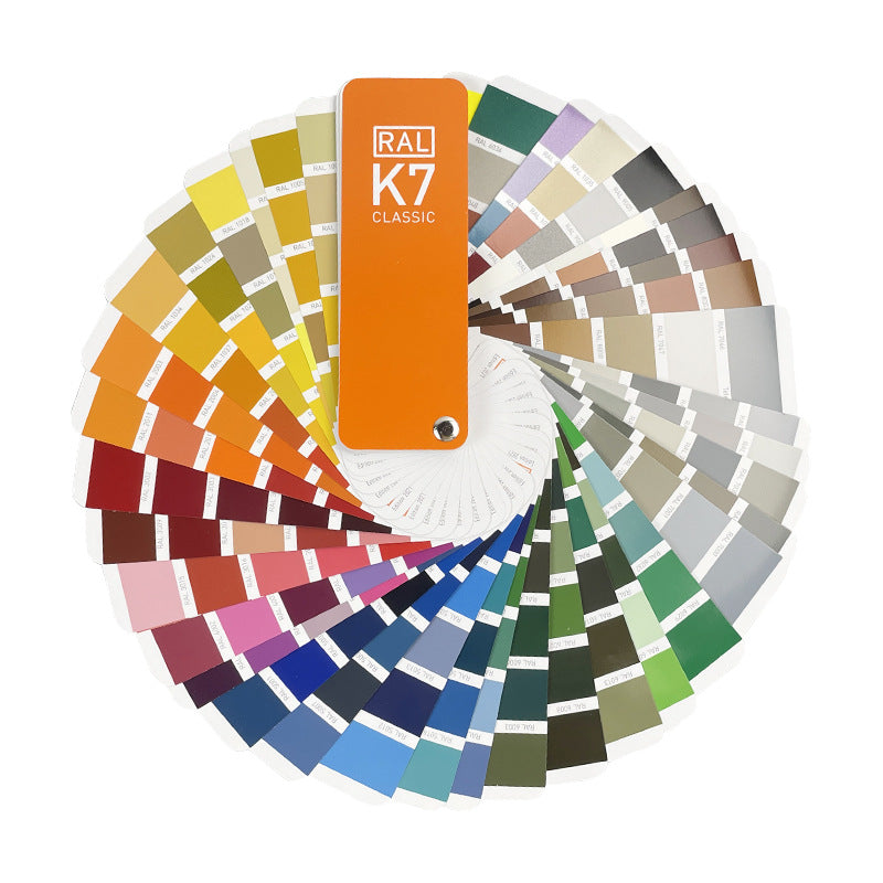 RAL K5 Color Fan silk matt - water-based