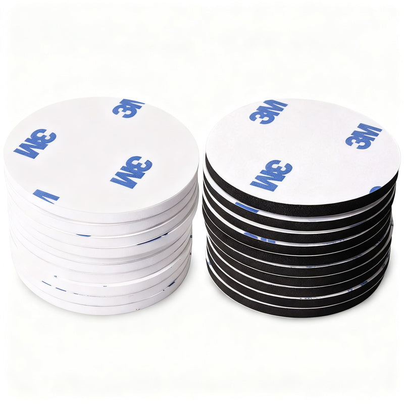 Foam double-sided adhesive tape, round
