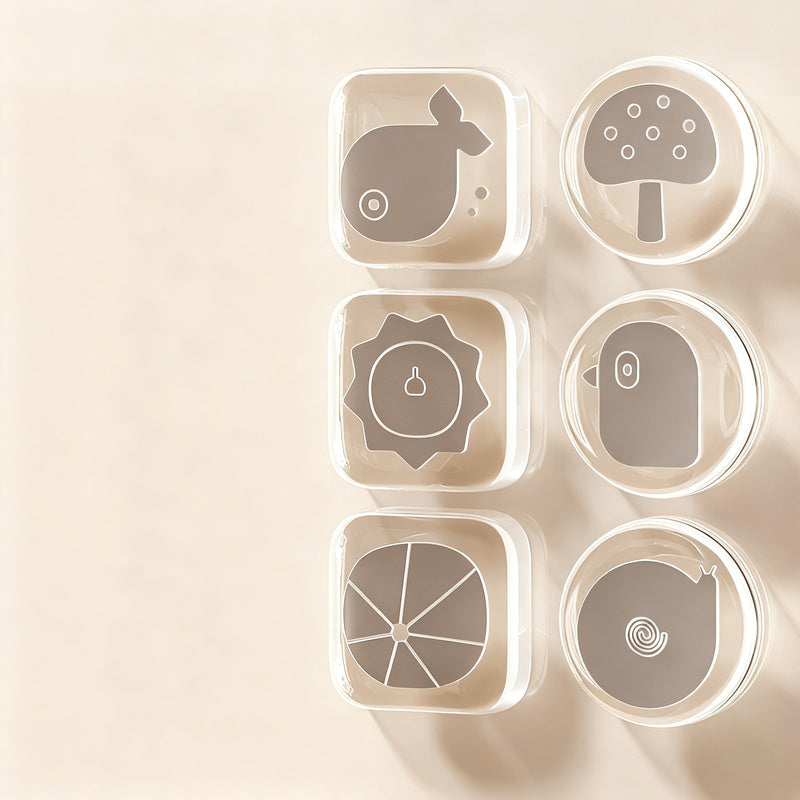 Silicone shock absorption buffer transparent