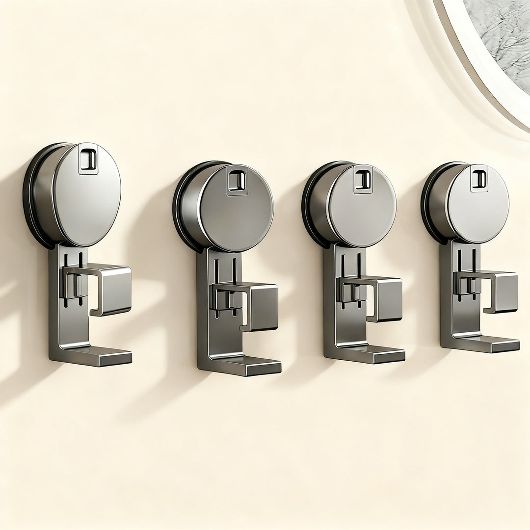 Suction cup hook for sink, adjustable