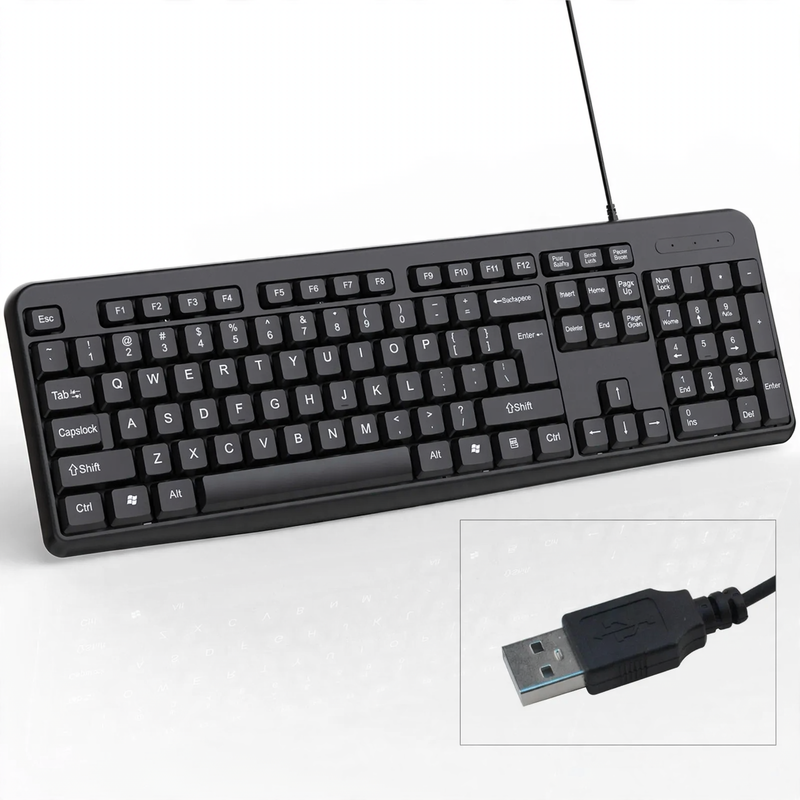 Ultrathin office keyboard, 500g, ABS