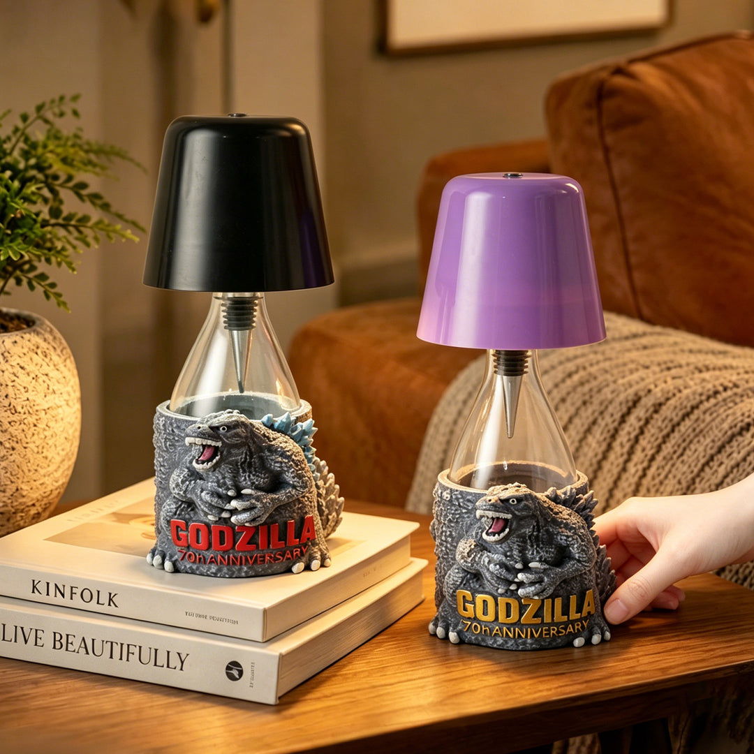 Godzilla Figures Table Lamp