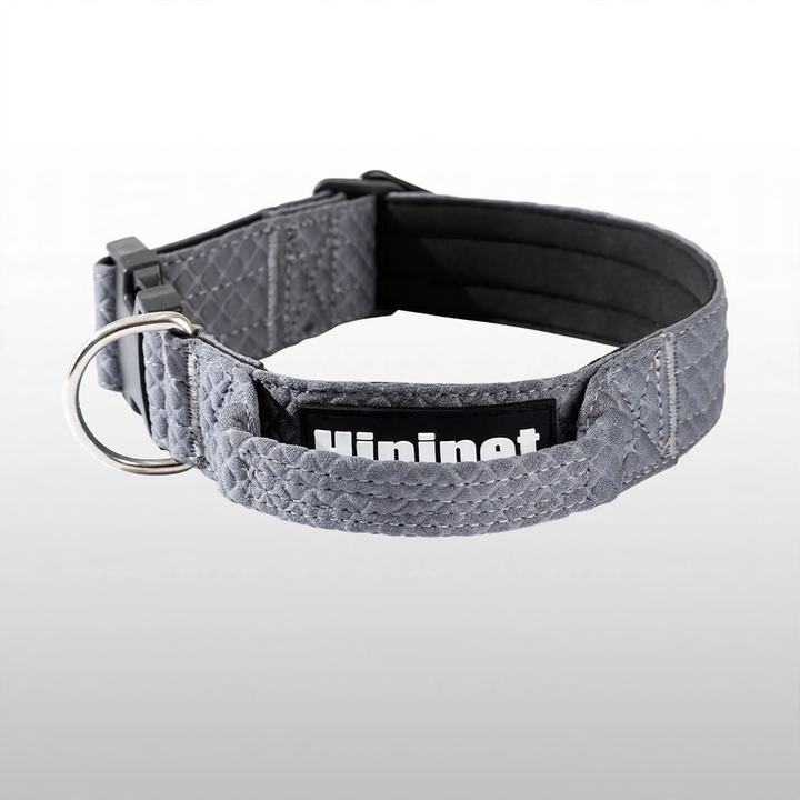 Comfortable fabric collar for large dogs