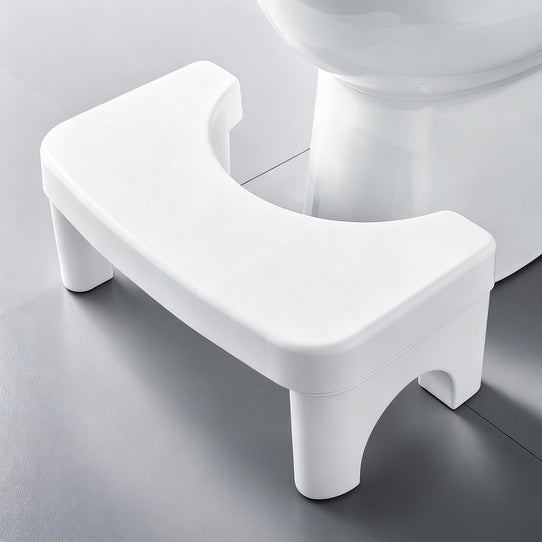 Plastic toilet stool