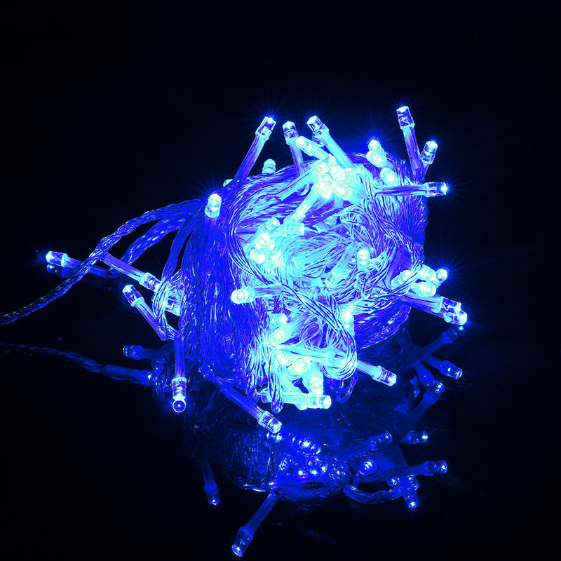 LED light chain with 8 functions