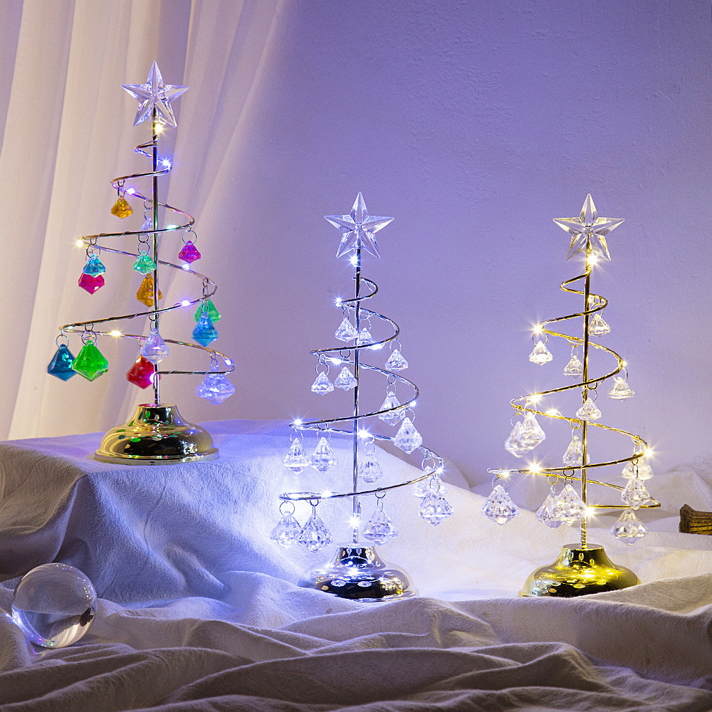 Crystal Tree Night Light with LED