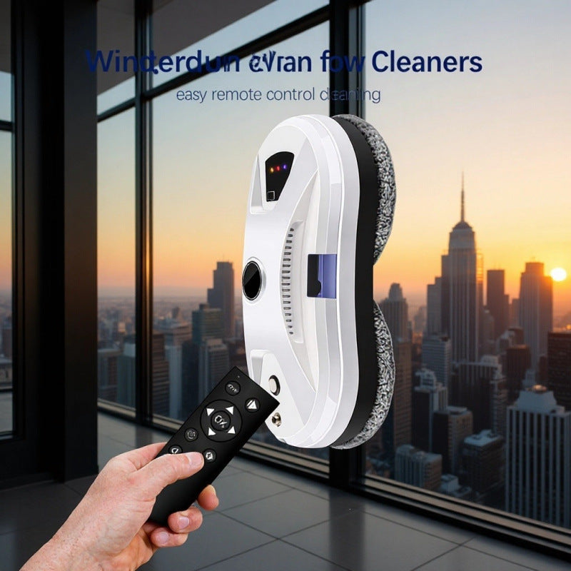Automatic window cleaner with USB power supply
