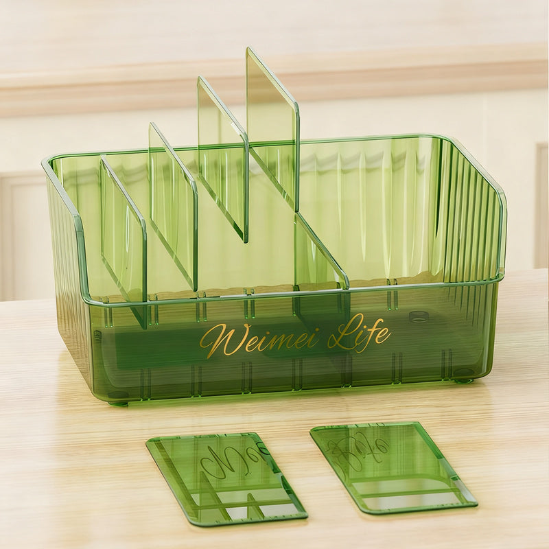 Spice storage with adjustable compartments