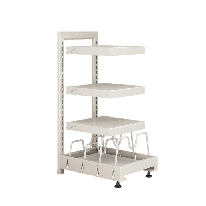 Carbon steel pot stand, 2–4 levels, height adjustable