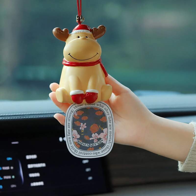 Christmas Snowman Car Air Freshener Hanger