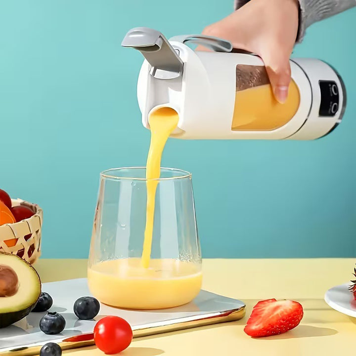Portable juicer with grinding teeth, 401–600 ml