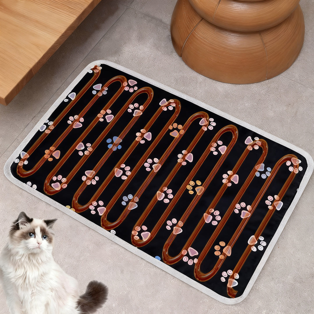 Electric heating mat for pets