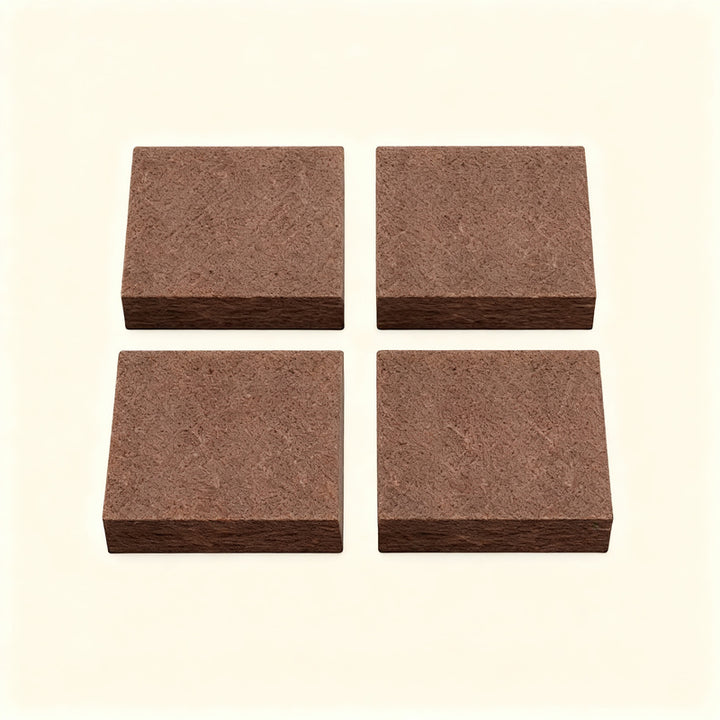 Felt chair glides, self-adhesive, furniture protection