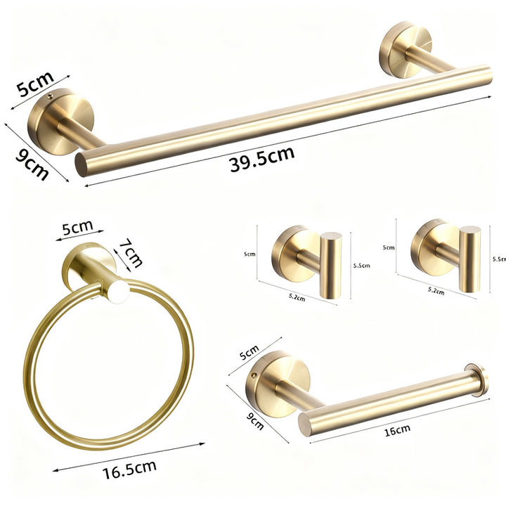 Stainless steel wall hooks, adhesive, bathroom and kitchen
