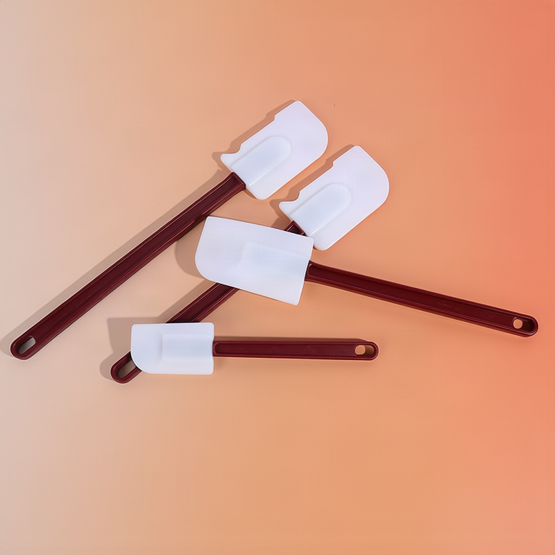 Silicone spatula for baking and decorating