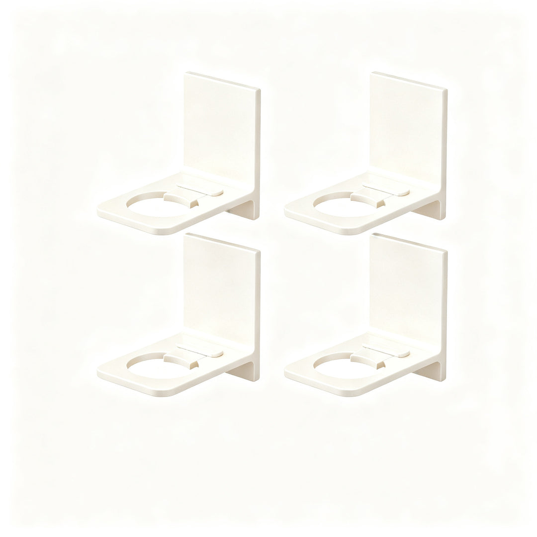 Adjustable bathroom shelf made of aluminum