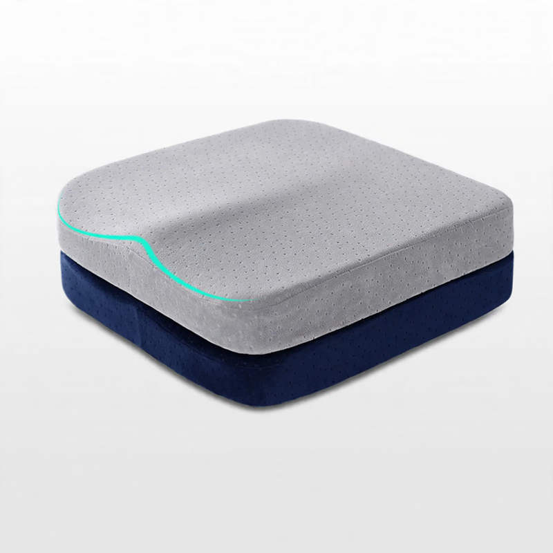 Memory foam seat cushion for office and car
