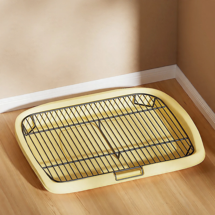 Dog toilet with drawer, PVC