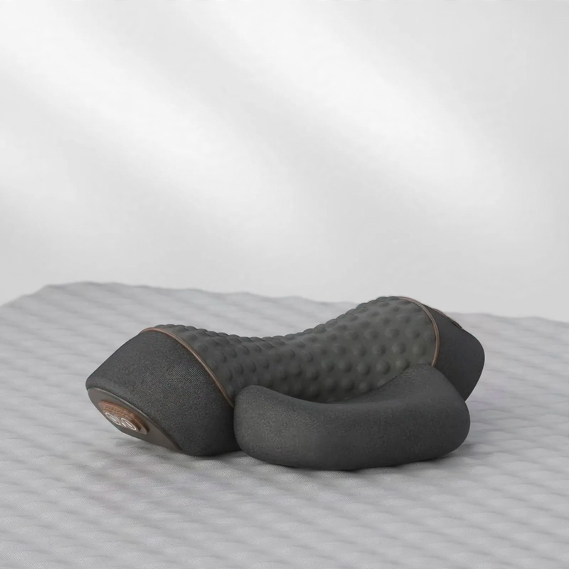 Multifunctional neck pillow with massage and heating function