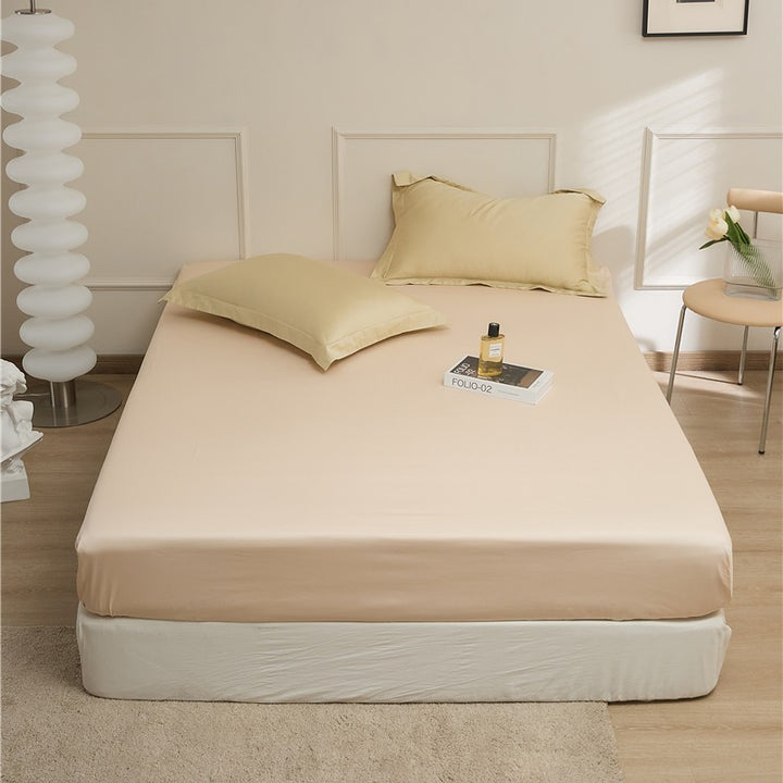 Cotton fitted sheet with elastic, 180×200 cm