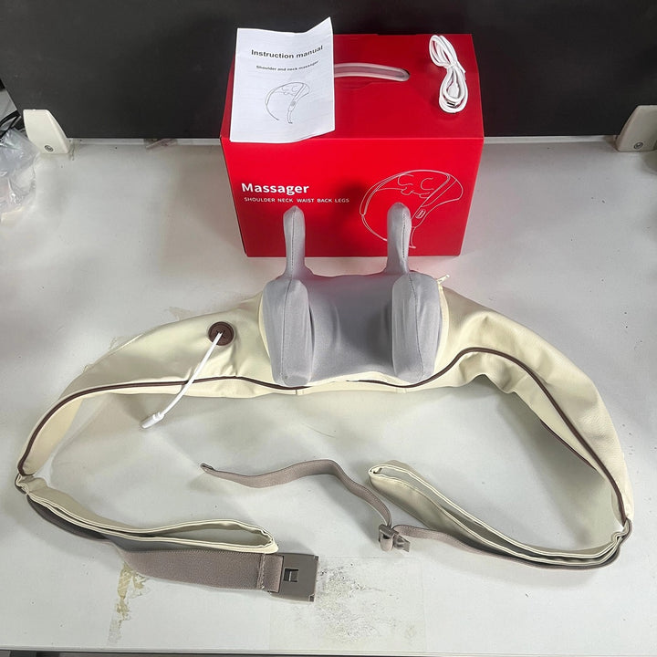 Neck massager with heating function, model 001