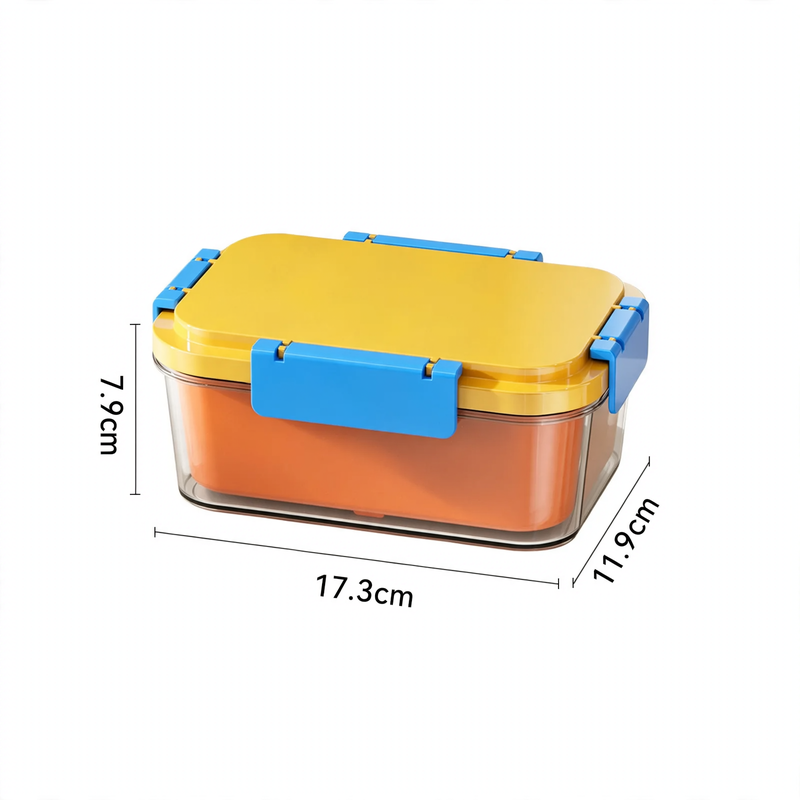 Fresh-keeping box with cooling element and drip tray