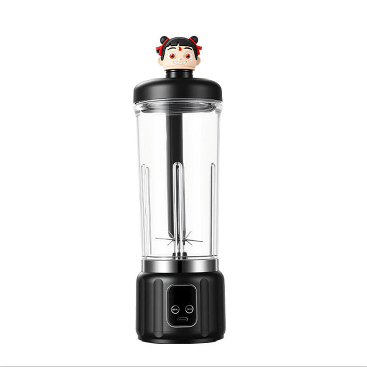 Portable smoothie blender with 12 blades, rechargeable