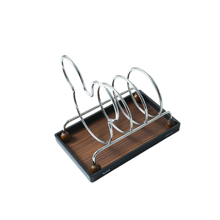 Stainless steel cutting board stand