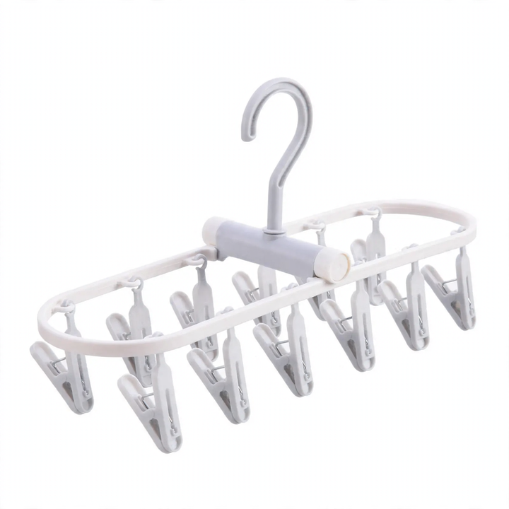 Flocked coat hangers, non-slip, 42 cm