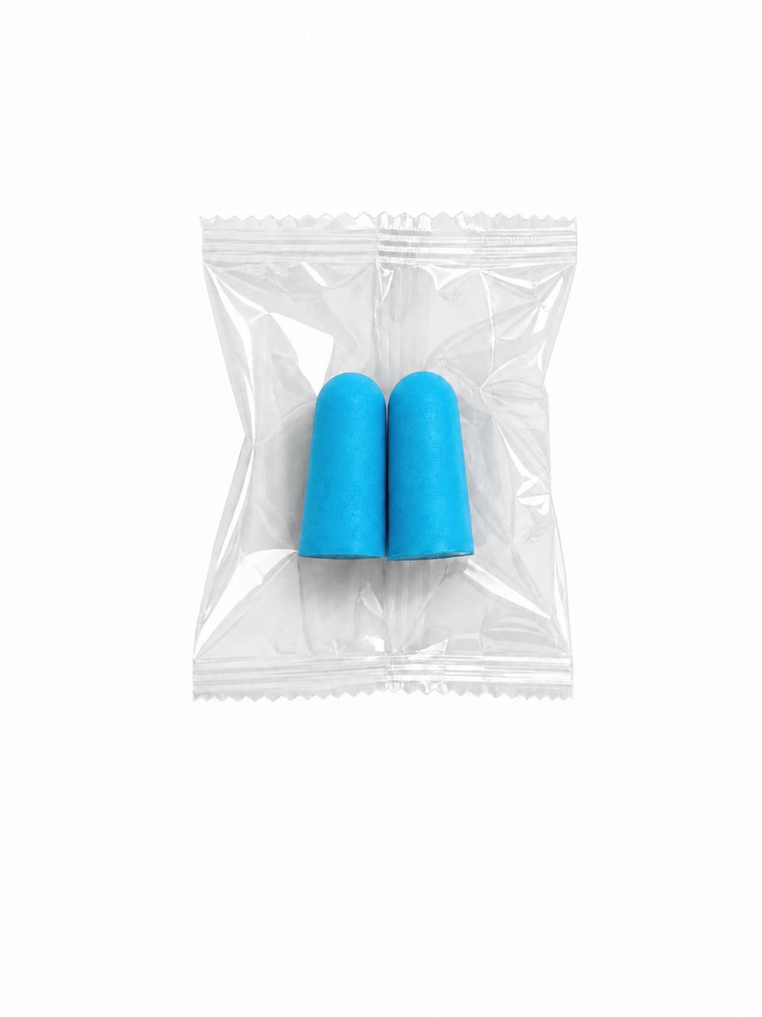 Foam ear plugs, spherical shape, 25×12 mm