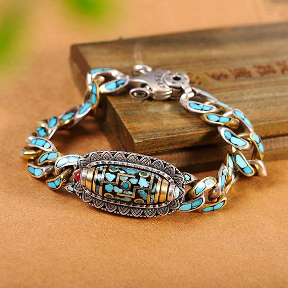 Guardian Dzi-Bracelet | Spiritual Protection & Peace | Stornfield
