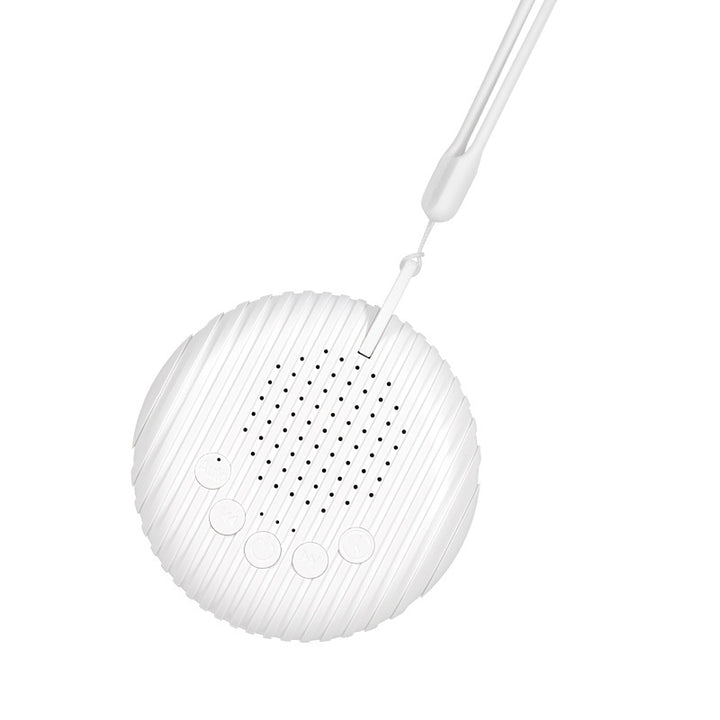 Baby sleep aid with white noise and LED light, with timer