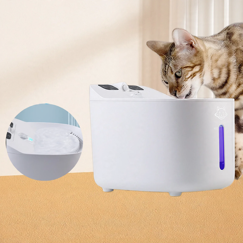 Automatic pet drinking bowl with filtration, model MSW102