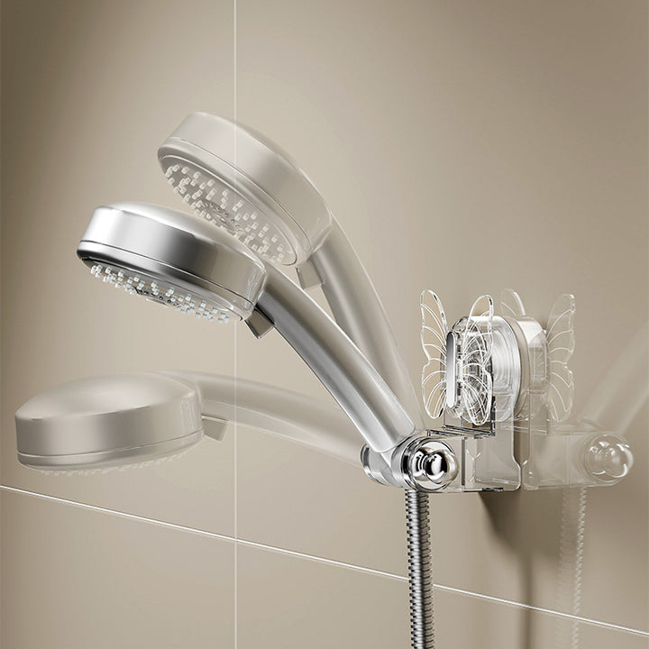 Shower head holder with suction cup