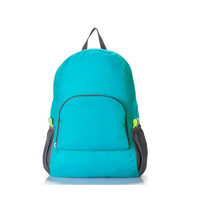 Foldable travel backpack made of polyester, 20-35 L