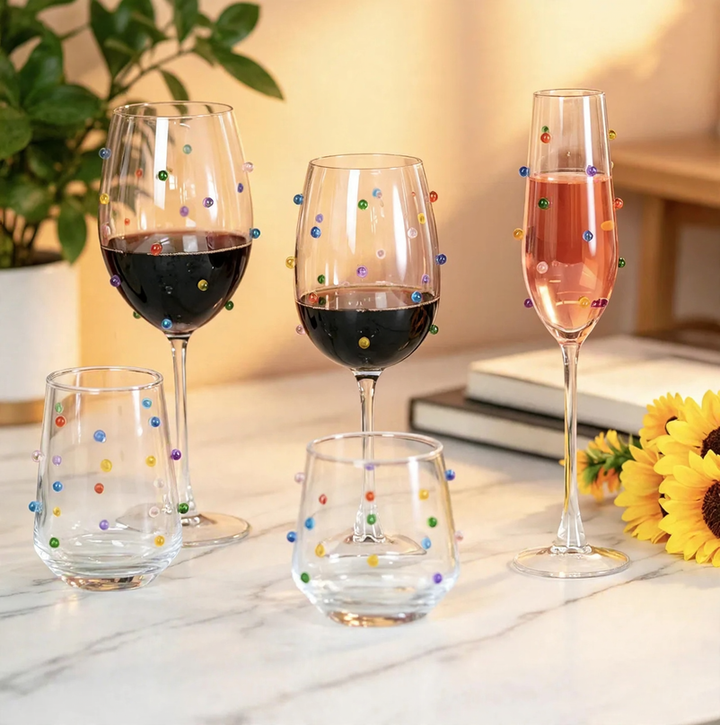 Wine glass, 601–700 ml, spherical shape